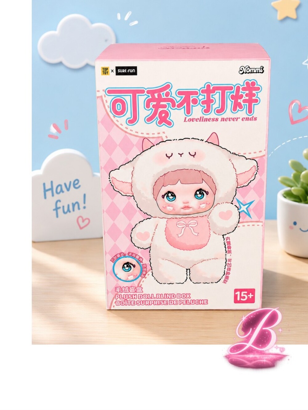 Authentic Nommi "Loveliness Never Ends" Plush Doll Blind Box 🎁 Sealed